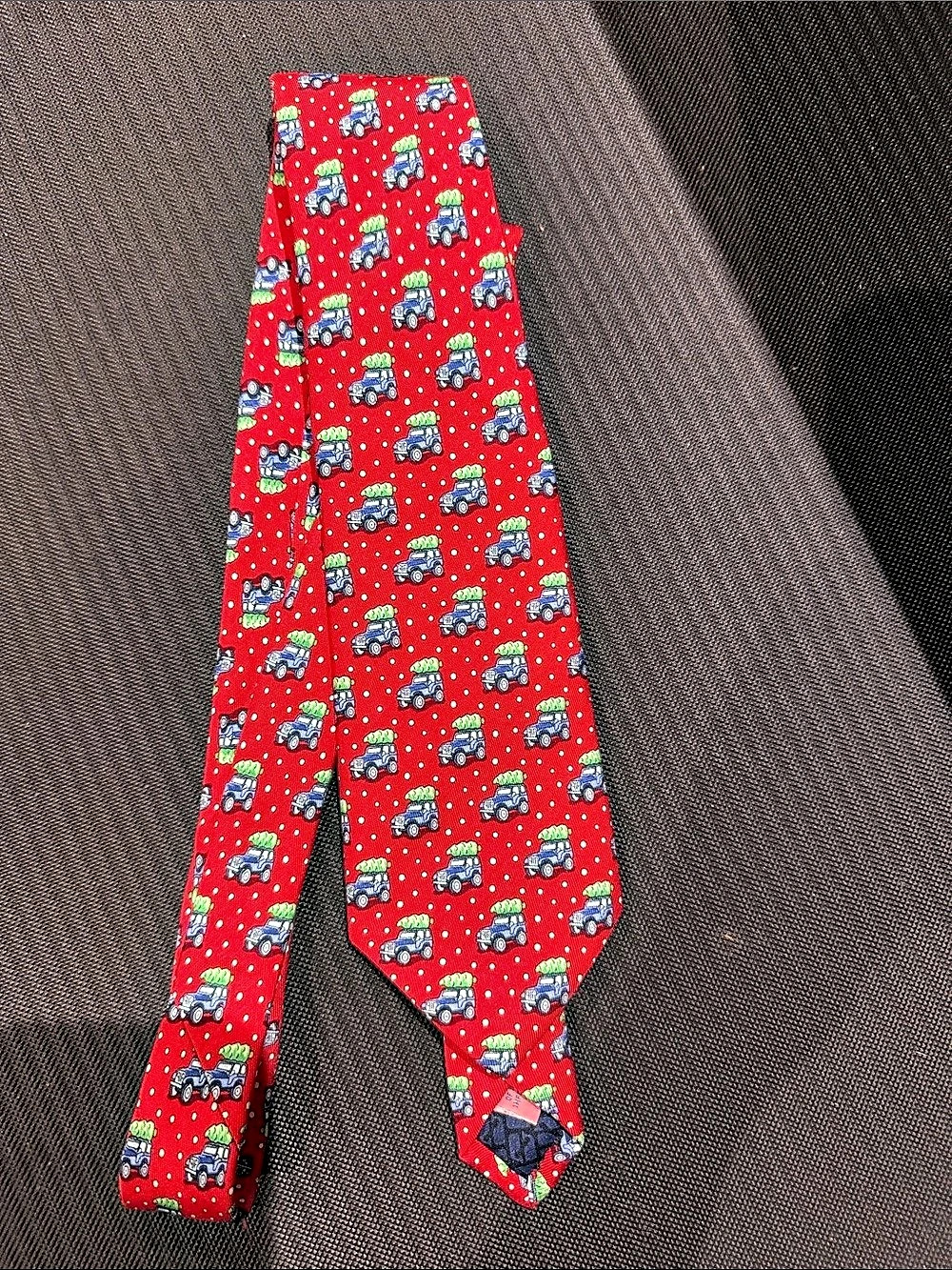 Vineyard Vines Woody & Tree Silk little Boys Tie